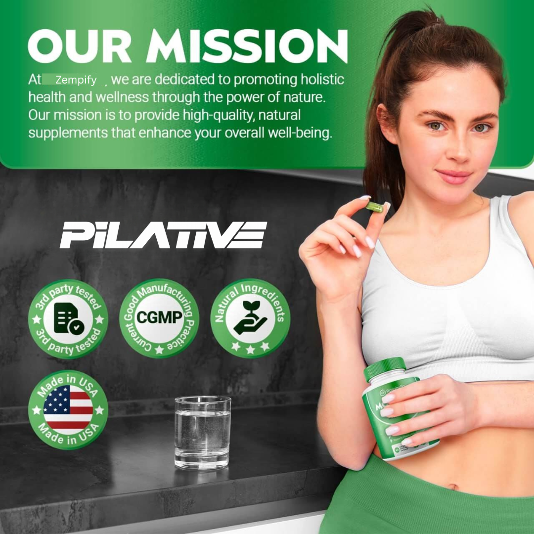 Pilative Moringa Powder Capsules