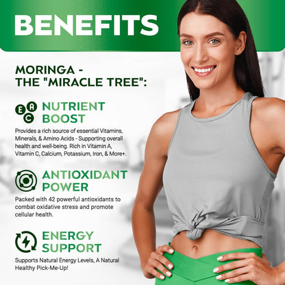 Pilative Moringa Powder Capsules